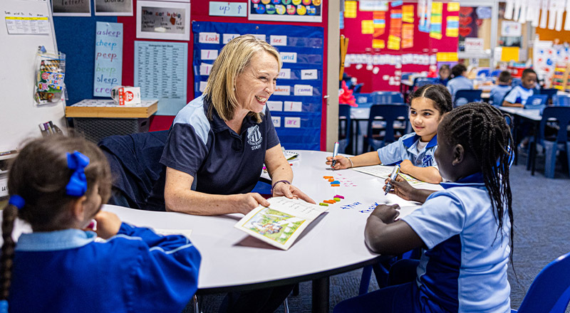 Teaching excellence at Sacred Heart Mt Druitt
